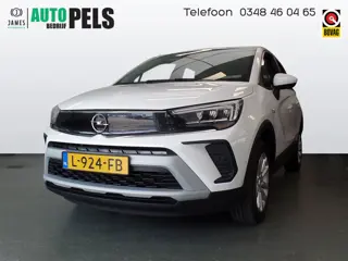 Opel Crossland 1.2 Turbo Elegance 130pk!! Navigatie, Achteruitrijcamera, Sportstoelen, Dodehoek dete