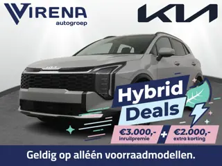 Kia Sportage 1.6 T-GDi Hybrid DynamicPlusLine - Prijs incl. Hybrid Deals - Schuif-/Kanteldak - Stoel