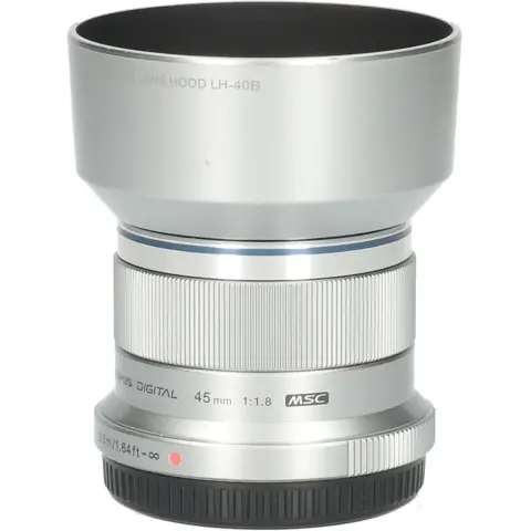 Tweedehands Olympus M.Zuiko Digital ED 45mm f/1.8 - Zilver CM6178