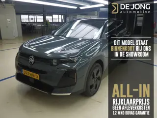 Citroen C5 Aircross 1.2 Hybrid 145 Max ALL-INRIJKLAARPRIJS/Elektrisch schuifdak/Lederen interieur/Ke