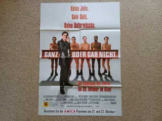 THE FULL MONTY filmposter.