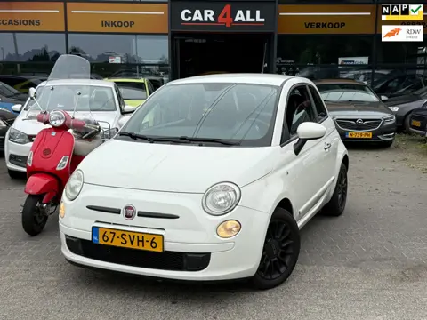 Fiat 500 0.9 TwinAir BiColore CARPLAY/AIRCO/LMVELGEN/APK 10-3-2027/NIEUWE TURBO