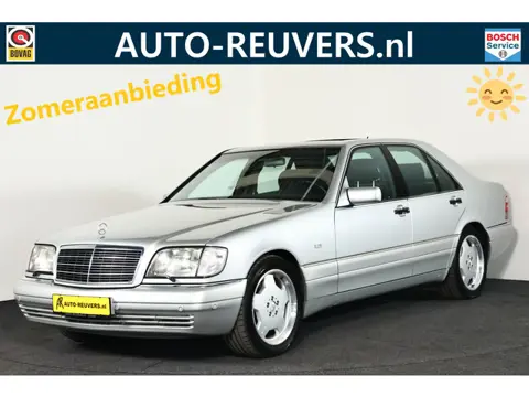 Mercedes-Benz S-Klasse 500 V8 AMG Line 18" LMV / Xenon / Glazen Open Schuifdak / Clima / Leder
