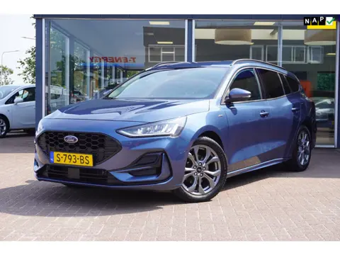 Ford Focus Wagon 1.0 EcoBoost Hybrid ST Line Airco | Navigatie | Vol opties | Elek. Pakket | Inruil 