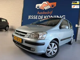 Hyundai Getz 1.3i GLS automaat / bj.2005 / kleur: grijs / NAP met 167095 km.en APK tot 07/2027 / ele