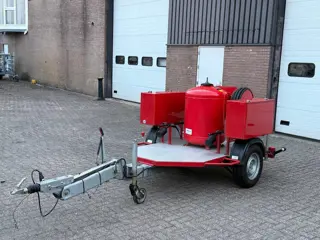 Ziegler MSA Poederblusser Gloria 250 M / Verstelbare dissel / NL brandweer Inclusief toebehoren / Ex
