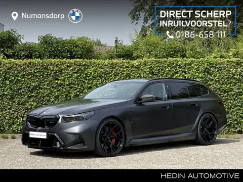 BMW 5 Serie Touring M5 | Individual Frozen Deep Grey | Akrapovic | Vossen | Panorama | Bowers & Wilk