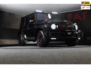 Mercedes-Benz G-klasse 63 Edition 1 BRABUS UITVOERING / Mat Zwart / Acc / Dode Hoek / Leder / Open D