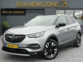 Opel Grandland X 1.2 Turbo Ultimate D-riem vv in 12-2024,1e Eigenaar,360°Camera,Trekhaak,131pk,6 Bak