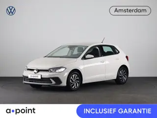 Volkswagen Polo 1.0 TSI Life 95PK | Navigatie | Parkeersensoren | Stoelverwarming | Camera | Verleng