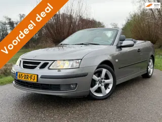 Saab 9-3 Cabrio 1.8t Vector Automaat / Leder / Clima / Stoelverwarming / 17" Velgen / Xenon / PDC / 