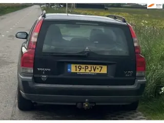Volvo V70 2.4 T Geartronic, LPG G3, APK 3/2027, Schuif/Kanteldak, Zwart, Heeft aandacht nodig, Leuke