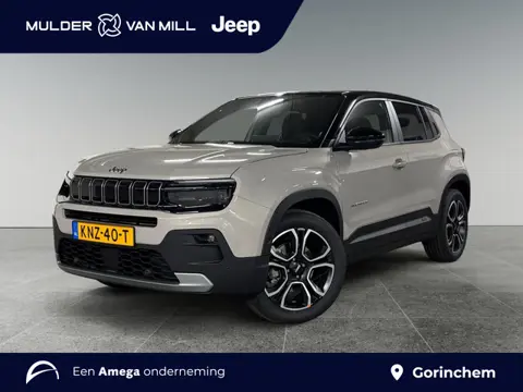 Jeep Avenger Summit EV 54kWh 156pk | 8 JAAR GARANTIE! | WARMTEPOMP | STOELVERW. | APPLE CARPLAY / AN