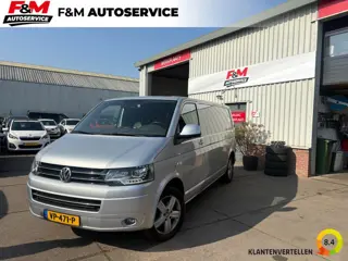 Volkswagen Transporter 2.0 TDI L2H1 DC Comfortline DSG, airco, cruise, pdc, leder, trekhaak, navi