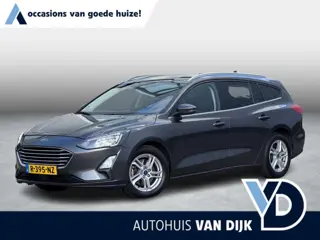 Ford Focus Wagon 1.0 EcoBoost Titanium X Business | Carplay/Stuur-/Stoel&Voorruitverw./Camera/Cruise