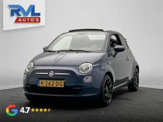 Fiat 500 C 0.9 TwinAir Lounge | Softtop| Airco | LMV | Elek. Ramen | PDC | Centrale Vergrendeling |