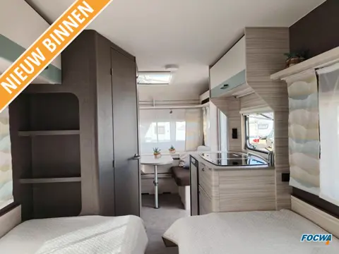 Dethleffs C'Joy 460 EL Mover 2 Enkele Bedden Zit