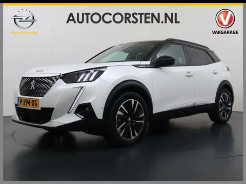Peugeot e-2008 EV GT Pack 50kWh SOH 90% Panoramadak Trekhaak Two Tone Adap.Cruise 360°Camera Apple C