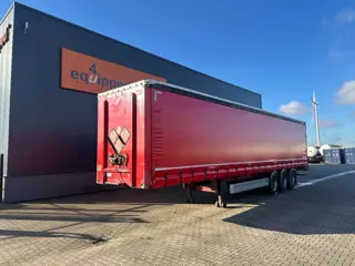 Pacton NIEUWE ZEILEN / alu zijborden + planken / hardhouten vloer / NL-trailer / APK: 08-2026