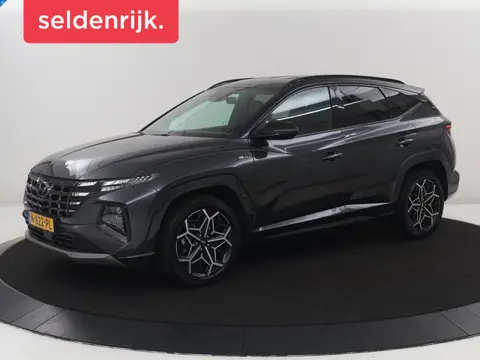 Hyundai Tucson 1.6 T-GDI HEV N Line | Leder/alcantara | Stoelkoeling | Stuur/stoel verwarming | Adap