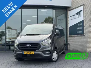 Ford Transit Custom 300 2.0 TDCI L2H1*DC*A/C*CRUISE*HAAK*STOELVERW.*5P