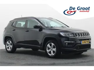 Jeep Compass 1.4 MultiAir Longitude Leder/Stof, Apple Carplay, Camera, Cruise, Climate, DAB, PDC, 17