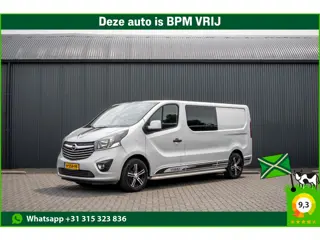Opel Vivaro 1.6 CDTI L2H1 | DC 5-Zits | LED | Camera | Airco | Trekhaak