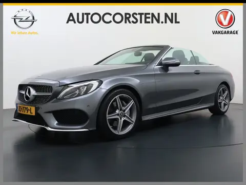 Mercedes-Benz C-Klasse Cabrio 200 184PK Automaat AMG Premium Plus Air Scarf Stoelverwarming Navi Ecc