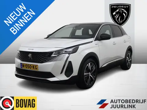 Peugeot 3008 1.6 HYbrid 225PK GT 360.Camera/Nav/Ad.Cruise/Led/ 4S.Banden/H.Leder