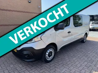 Renault TRAFIC 1.6 dCi T29 L2H1 DC Comfort, Marge, Trekhaak, Euro 6, 5 Persoons, Navigatie, PDC