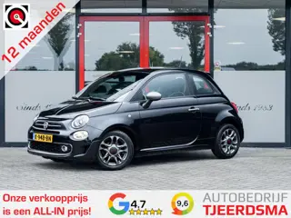 Fiat 500 1.2 Sport | Cruise Control | Flippers | Sportstuur | Climate Control | Multimedia Display |