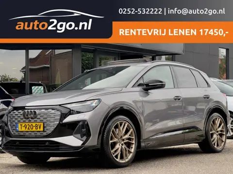 Audi Q4 e-tron 50 QUATTRO 3X S-LINE COMPETITION-EDITION 77 KWH/300PK LEDER NAVI CAMERA DIGI-DASH APP