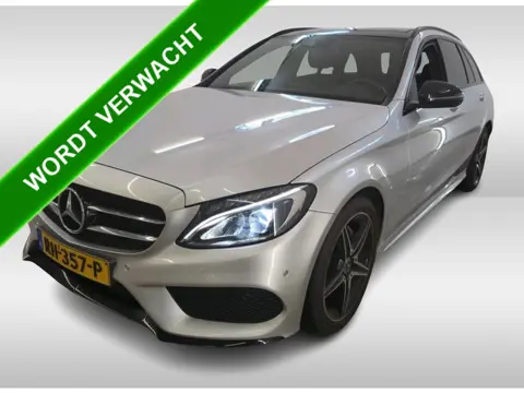 Mercedes-Benz C-Klasse Estate 160 Amg Line / Panoramadak / Nightpakket / Leder / Pdc.+Camera / Airco