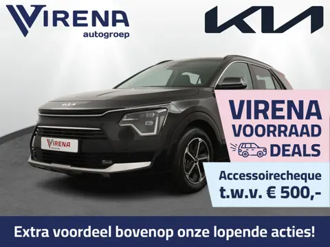 Kia Niro 1.6 GDi Hybrid DynamicPlusLine- €5.000, voordeel Direct leverbaar - Navigatie - Schuif-/kan
