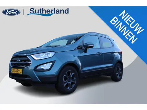 Ford EcoSport 1.0 EcoBoost Trend Ultimate | Trekhaak | Zeer Netjes! | Camera | Airco | Cruise Contro