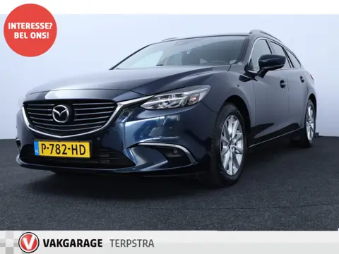 Mazda 6 Sportbreak 2.2D SkyActiv-D 150 Skylease GT /Trekhaak! /LED Koplampen /Keyless Go /Navi /Clim