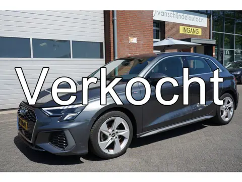 Audi A3 Sportback 30 TFSI S-EDITION ORIGINEEL NEDERLANDS FULL LED ZWARTE HEMEL VIRTUEEL COCKPIT NAVI