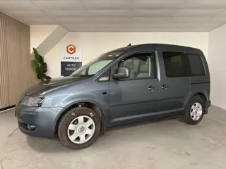 Volkswagen CADDY 1.6 Comf. 7 Persoons. Airco, Navigatie, LMV, dubbele schuifdeur