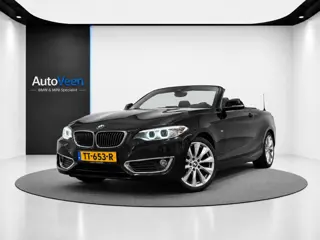 BMW 2-serie Cabrio 218i M Sport (LED, CRUISE, NAVI, LEDER, STOELVERWARMING, SENSOREN)