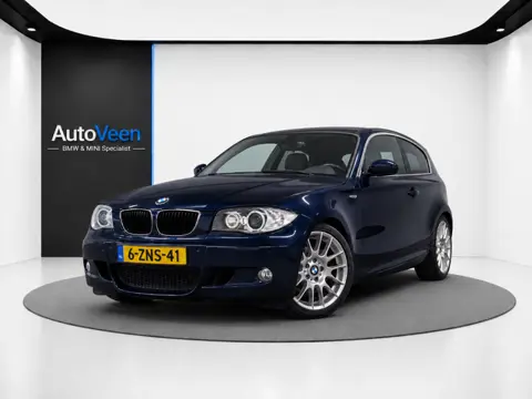 BMW 1-serie 120i (M-SPORT, STOELVERWARMING, HALF LEDER, AIRCO, GOED ONDERHOUDEN)