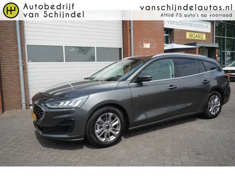 Ford FOCUS Wagon 1.0 ECOBOOST HYBRID TITANIUM ORIGINEEL NEDERLANDS NAVIGATIE ANDROID/APPLECARPLAY 4X