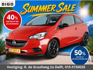 Opel Corsa 1.4 Black Edition | Apple Carplay & AndroidAUTO | Trekhaak | Parkeersensoren | Privacy Gl