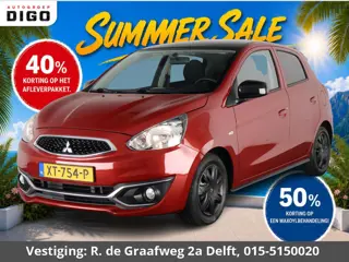 Mitsubishi Space Star 1.0 Cool+Sport | Airco | Privacy Glass | Dakspoiler |
