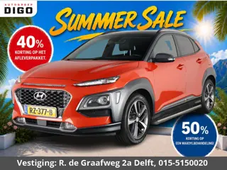 Hyundai Kona 1.0T Premium Two-Tone Sport | Apple Carplay & AndroidAUTO | Stoel ventilatie / Verwarmi