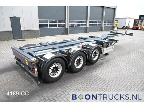 Pacton ET3 | 2x20-30-40-45ft HC * 3x EXTENDABLE * SAF/DISC * NL TRAILER * APK 03-2027