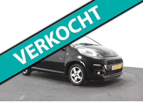 Peugeot 107 1.0 Black & Silver | Airco | Half leder | Sportief | Sportvelgen | LED verlichting