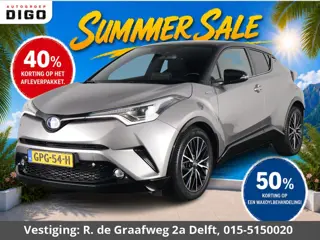 Toyota C-HR 1.8 Hybrid Executive Limited Bi-Tone | Navigatie | Stoelverwarming | Dodehoek Detectie |