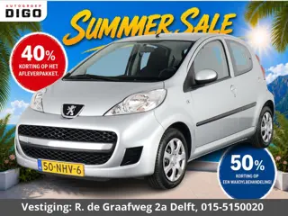 Peugeot 107 1.0-12V Urban Move | Airco | Radio/AUX/CD-speler  | Elektrische ramen |