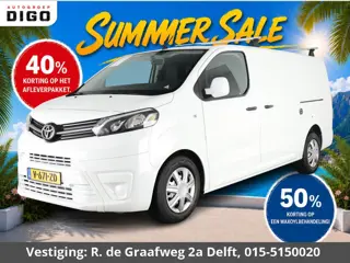 Toyota PROACE Long Worker 1.6 D-4D Cool Comfort Long (ex. BTW) | Navigatie | Trekhaak | Camera | Par