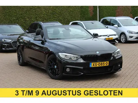 BMW 4 Serie Cabrio 435i High Exe. M Sport / Akrapovic / Camera / Head-up / Leder / Windscherm / Nekv